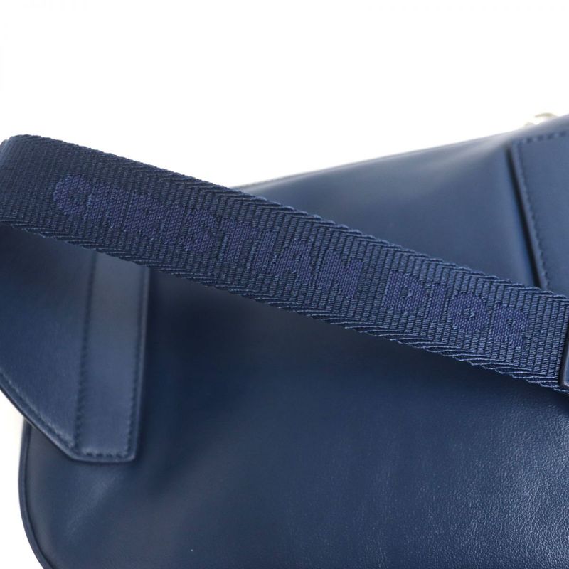 DIOR Om 1adpo223clp_h560 Oblique Galaxy World Tour Saddle Leather Belt Bag