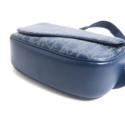 DIOR Om 1adpo223clp_h560 Oblique Galaxy World Tour Saddle Leather Belt Bag