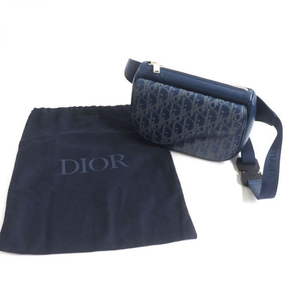 DIOR Om 1adpo223clp_h560 Oblique Galaxy World Tour Saddle Leather Belt Bag