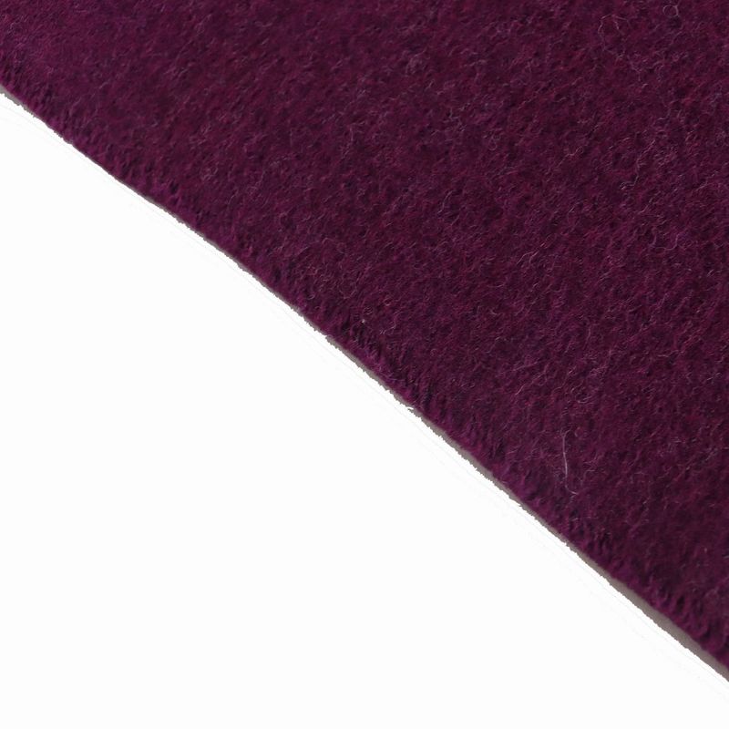 Balenciaga 512732 Jacquard Wool With Logo Purple And Gray Made In