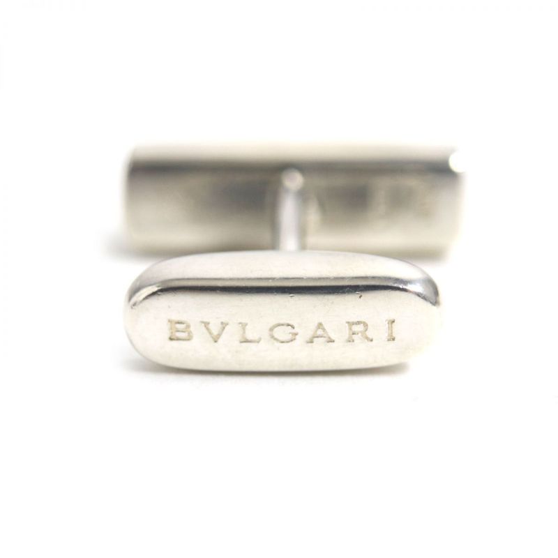  Bvlgari Sv925 Cufflinks Button/cufflinks Silver With Engraved
