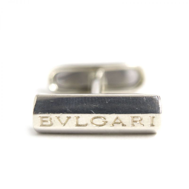  Bvlgari Sv925 Cufflinks Button/cufflinks Silver With Engraved