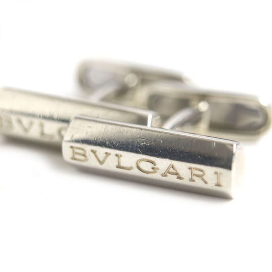  Bvlgari Sv925 Cufflinks Button/cufflinks Silver With Engraved