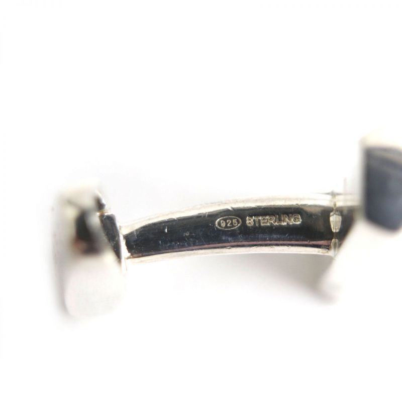  Bvlgari Sv925 Cufflinks Button/cufflinks Silver With Engraved