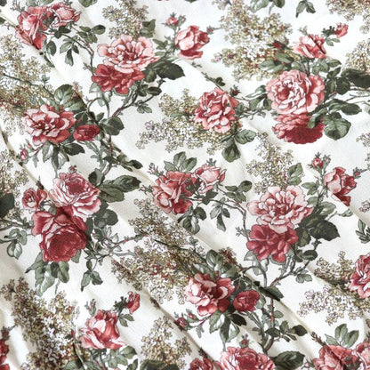 Unused Louis Vuitton 19AW Sleeve Floral Print Wool X Cashmere X Silk