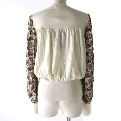 Unused Louis Vuitton 19AW Sleeve Floral Print Wool X Cashmere X Silk