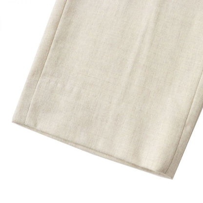 Fendi 2019 Fr6223 FF Logo Embroidered Cashmere Blend Pants/slacks