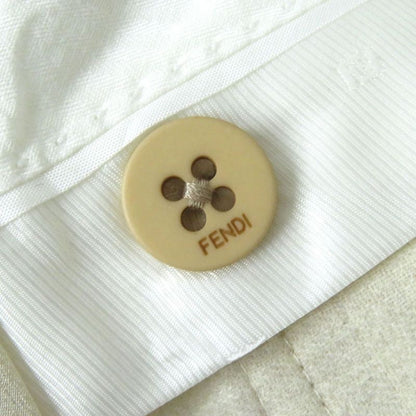 Fendi 2019 Fr6223 FF Logo Embroidered Cashmere Blend Pants/slacks