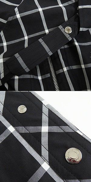 Hermes Window Pen Cuff Serie Buttons Silver Hardware Logo Embroidery Blouson