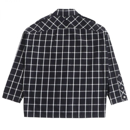 Hermes Window Pen Cuff Serie Buttons Silver Hardware Logo Embroidery Blouson