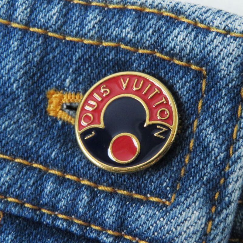 Hermes Made In Japan Louis Vuitton 1a5jiq Denim Shorts Gradient Denim