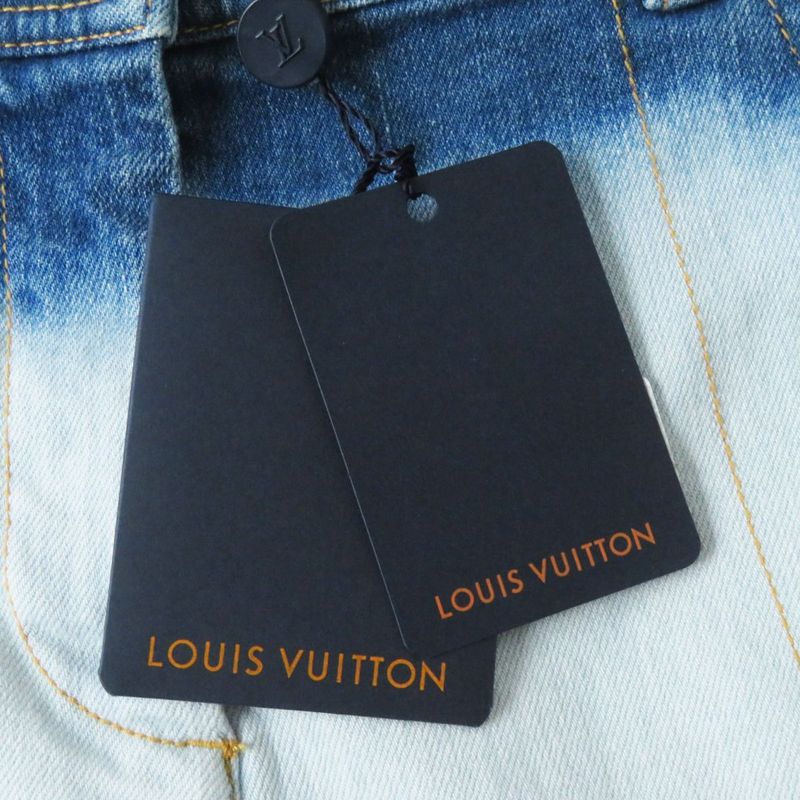Hermes Made In Japan Louis Vuitton 1a5jiq Denim Shorts Gradient Denim