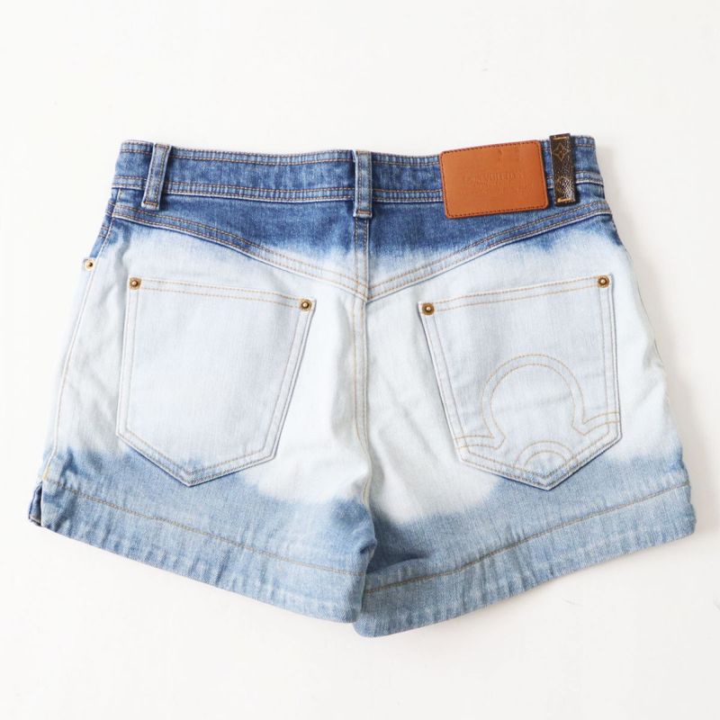 Hermes Made In Japan Louis Vuitton 1a5jiq Denim Shorts Gradient Denim