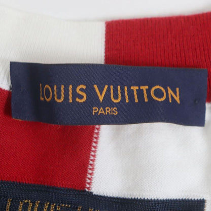 2022 Louis Vuitton Amen Break Damier Big LV Logo Knit Sweater/pullover