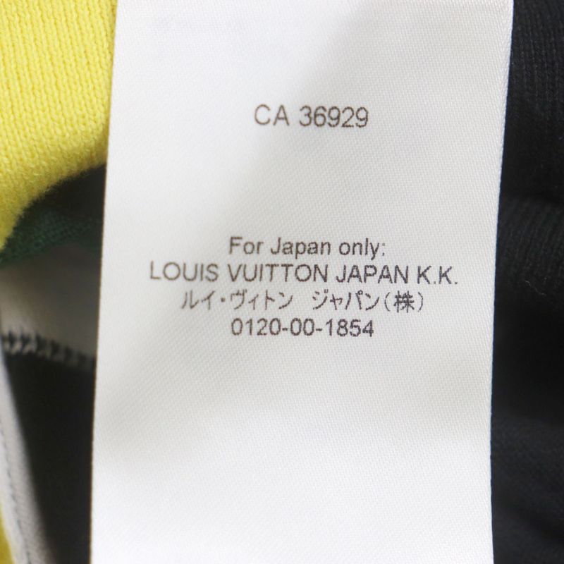 2022 Louis Vuitton Amen Break Damier Big LV Logo Knit Sweater/pullover