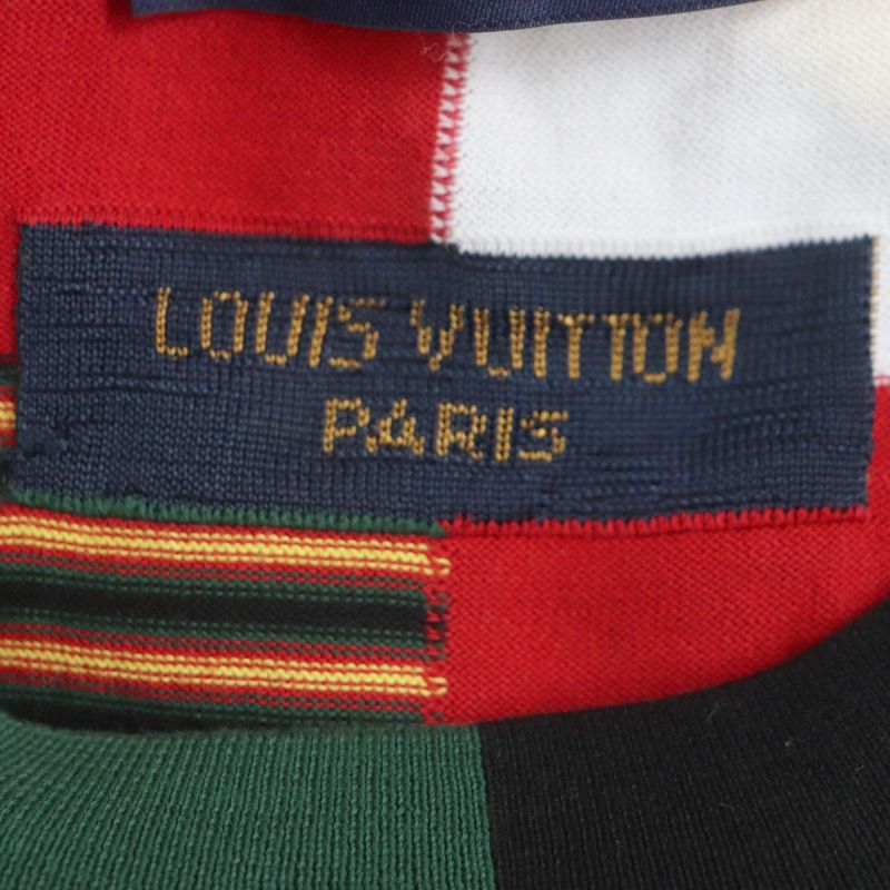 2022 Louis Vuitton Amen Break Damier Big LV Logo Knit Sweater/pullover