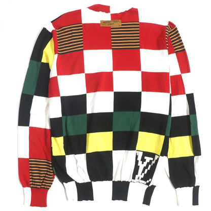 2022 Louis Vuitton Amen Break Damier Big LV Logo Knit Sweater/pullover