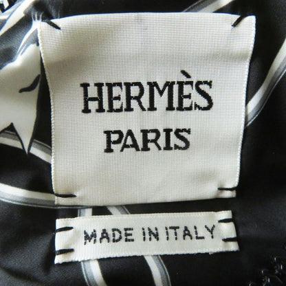 22 Hermes 2h0160d4 Women's Feather Canvas Quilted Reversible