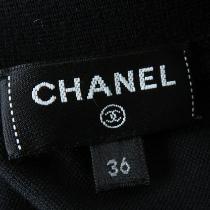 CHANEL 22AW P73405 Coco Mark Velvet Switch Sweatshirt With