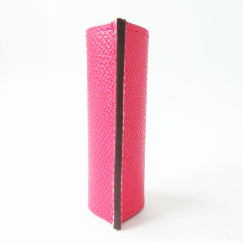 Hermes Rouge Hermes Lipstick Case Vaux-epson Rose Extreme Stamped Y