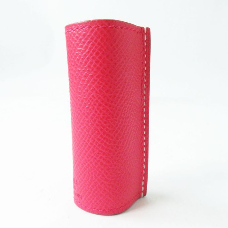 Hermes Rouge Hermes Lipstick Case Vaux-epson Rose Extreme Stamped Y