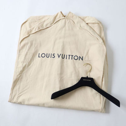 Hermes LV Louis Vuitton Fi0x24tix Monogram Pattern Trench Coat With Wool