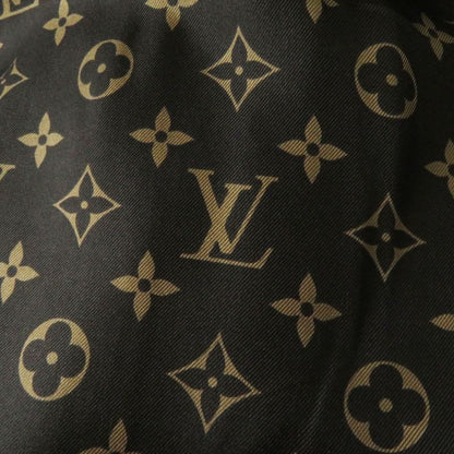 Hermes LV Louis Vuitton Fi0x24tix Monogram Pattern Trench Coat With Wool