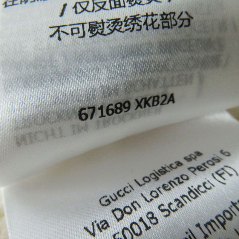 21AW Gucci×the North FACE Gucci×north Face 671689 Floral Embroidery