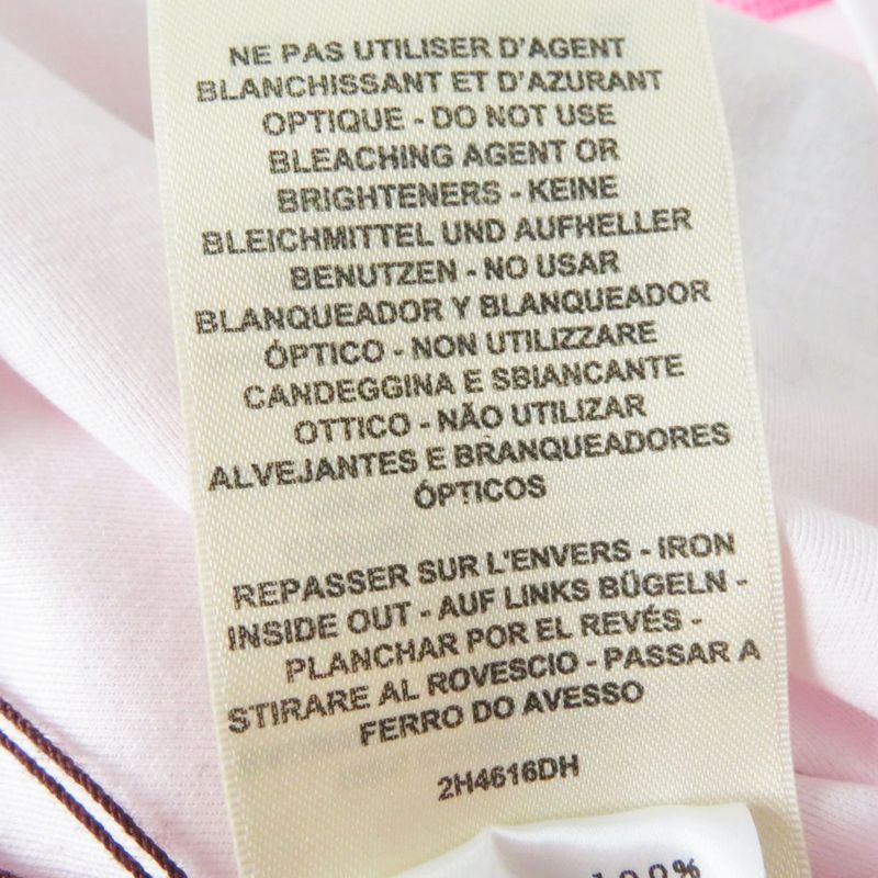 22 Hermes Women's Jungle Love Short Sleeve Cut/t-shirt Light Pink And