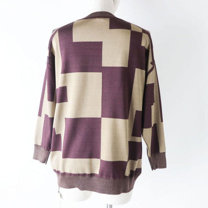 Unused Hermes 22AW Women's 2h2835d5 Le Tresorde Medor Rayure Twilen