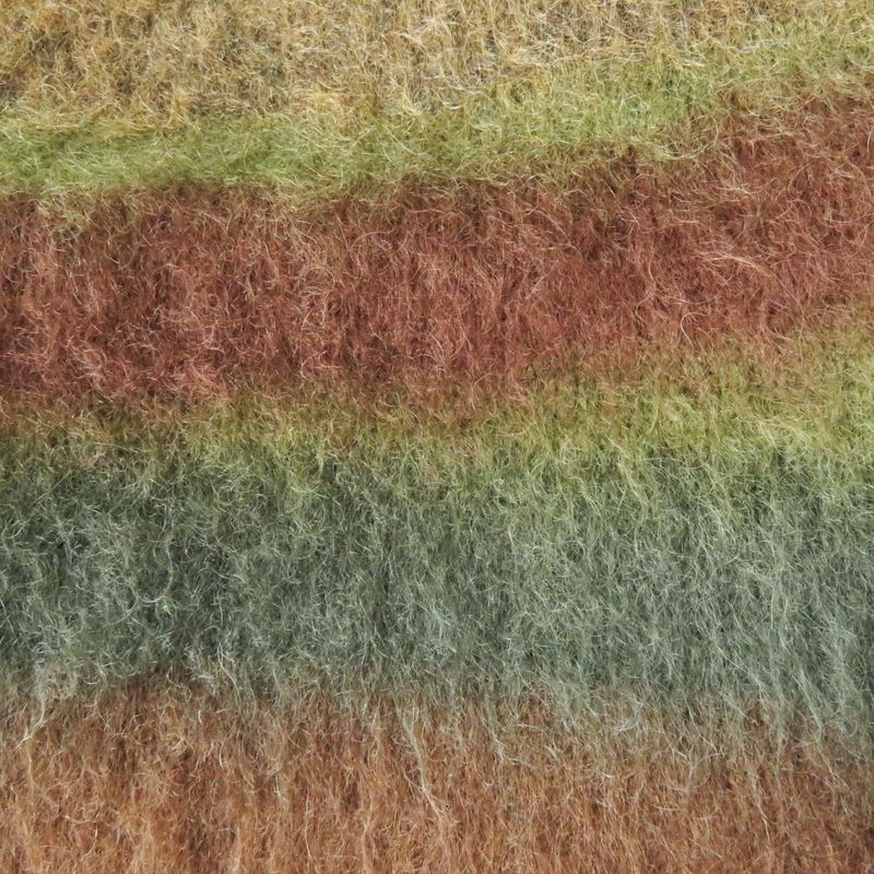 Hermes 22AW Mohair-cashmere Blend Long-sleeved Knit Pullover/sweater Brown And