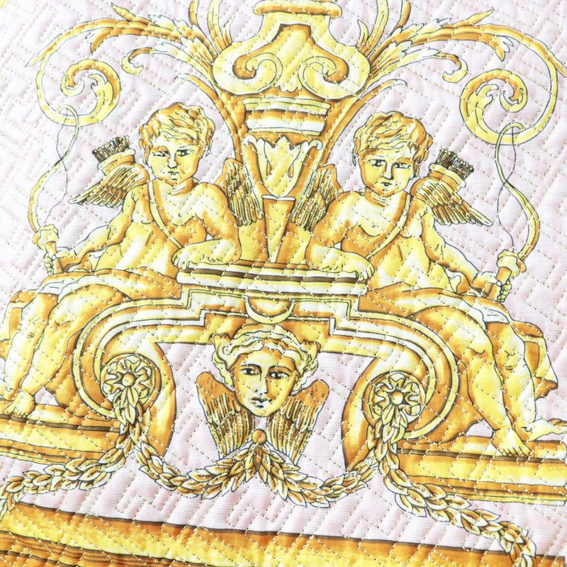 Unused Fendi X Versace Fendace 22SS Fj7259 100% Silk Bomber Jacket