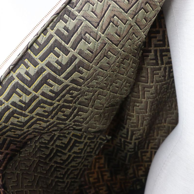 Unused Fendi X Versace Fendace 22SS Fj7259 100% Silk Bomber Jacket