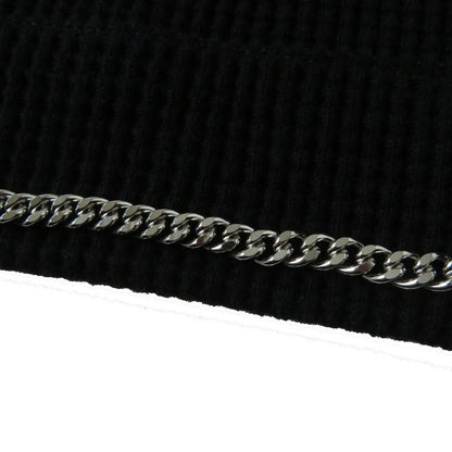 CHANEL 21C P70001 Women's Waffle Double Jacket With Rhinestone Coco