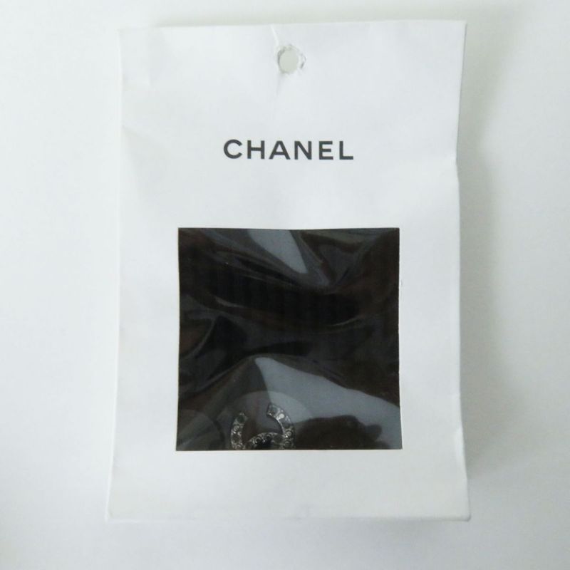 CHANEL 21C P70001 Women's Waffle Double Jacket With Rhinestone Coco