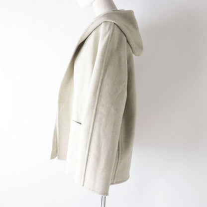 French Hermes Margiela Period Women's 100% Cashmere Double Face Reversible