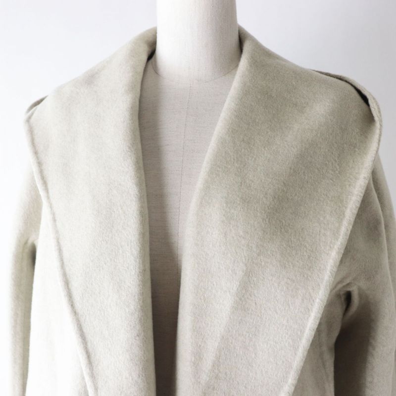 French Hermes Margiela Period Women's 100% Cashmere Double Face Reversible