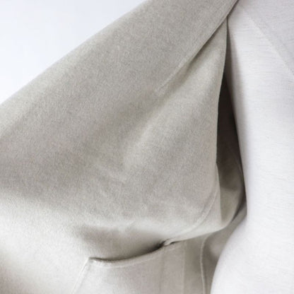 French Hermes Margiela Period Women's 100% Cashmere Double Face Reversible