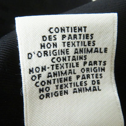 Hermes Women's Wool Knee-length A-line/trapezoid Skirt Black None Size