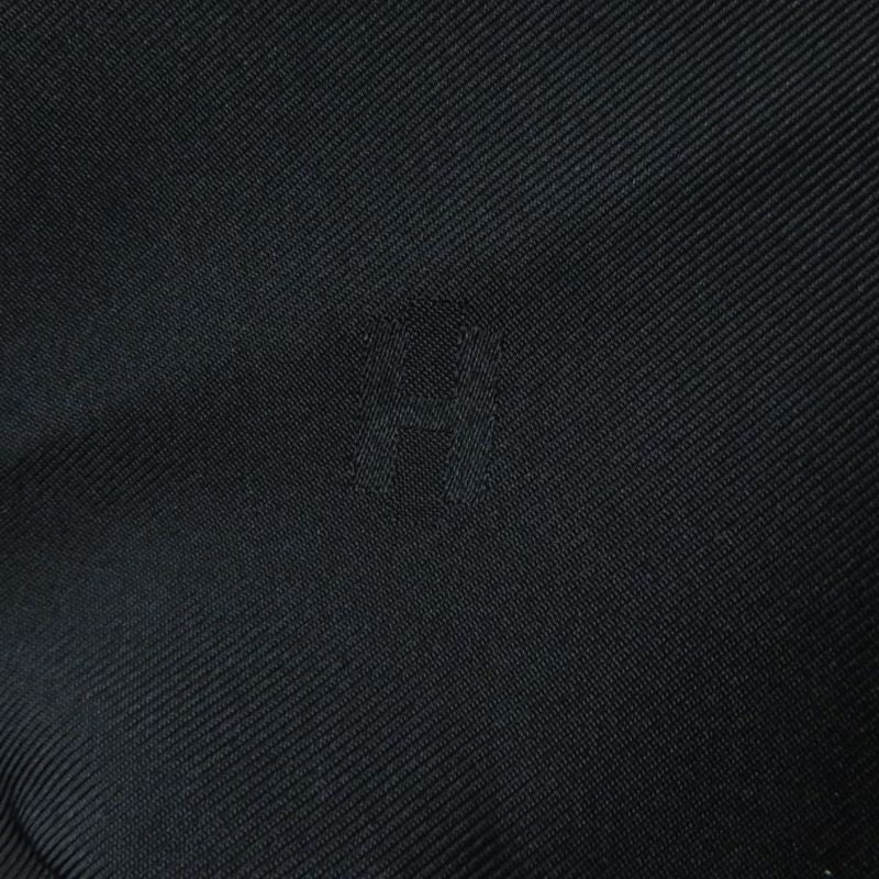 Hermes Women's Wool Knee-length A-line/trapezoid Skirt Black None Size