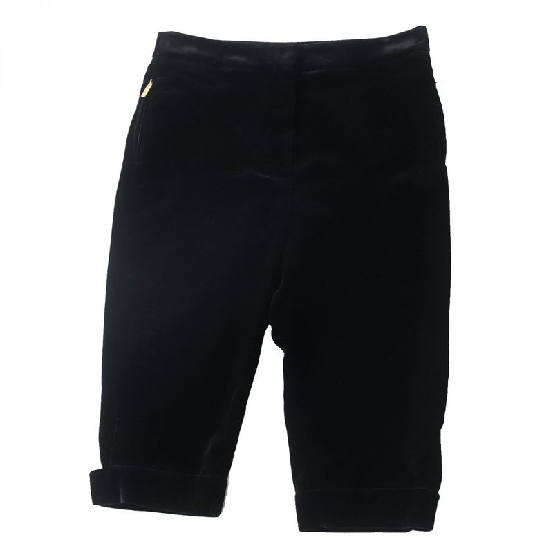 Hermes Christian DIOR 7a21408a1312 Women's Velvet Half Pants