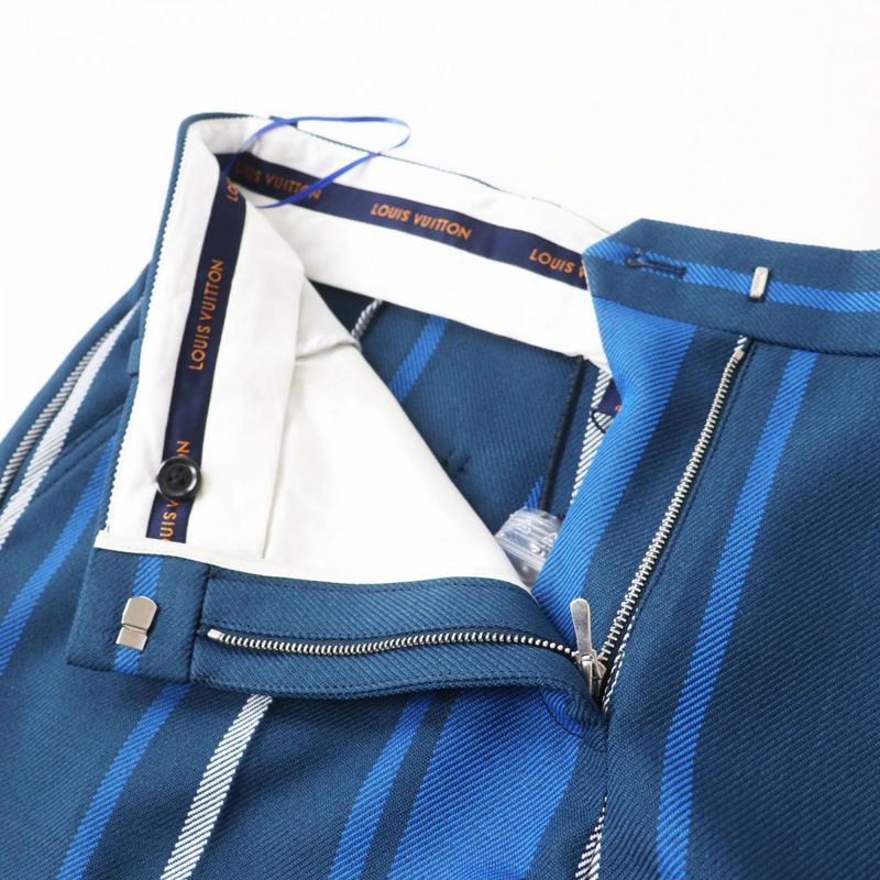 Hermes 19SS Louis Vuitton 1a4z04 Women's Shorts Blue Stripe