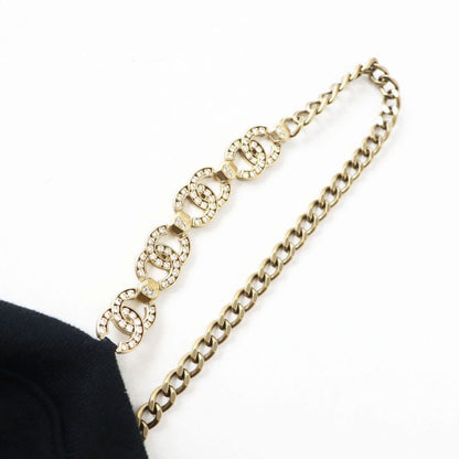 Hermes Runway Worn CHANEL 21AW P71491 Women's Coco Mark Rhinestone Jumpsuit