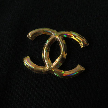 Hermes Runway Worn CHANEL 21AW P71491 Women's Coco Mark Rhinestone Jumpsuit