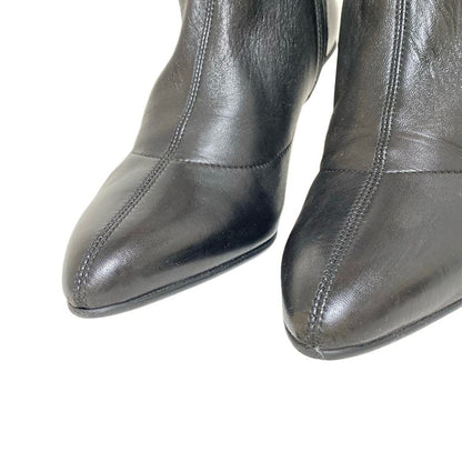 Prada Short Boots 35 Women - Black Leather