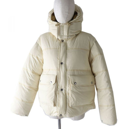 Beautiful Gucci X The North Face Gucci 663735 Padded Jacket With Hood Ivory XXS