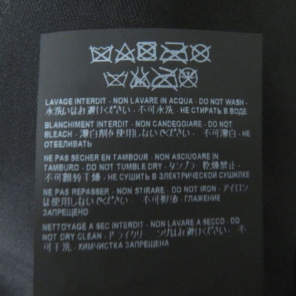 Hermes Saint Laurent Paris 492055 Rhinestone Embellishment Cut Off Asymmetri