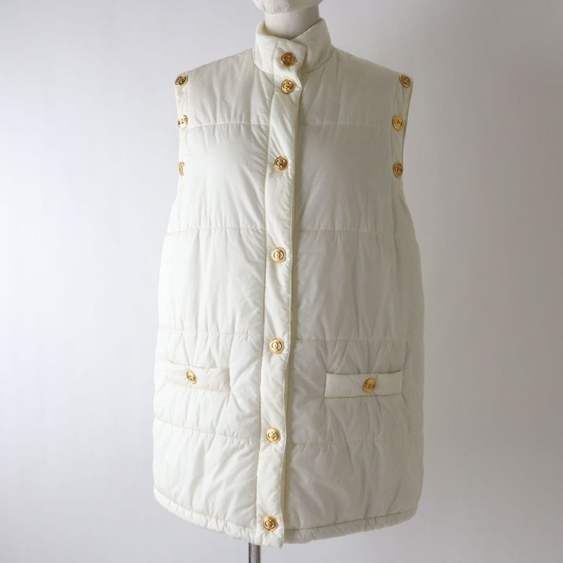 Hermes 20AW Gucci 609338 Women's 2WAY Sleeve Faux Fur Cotton