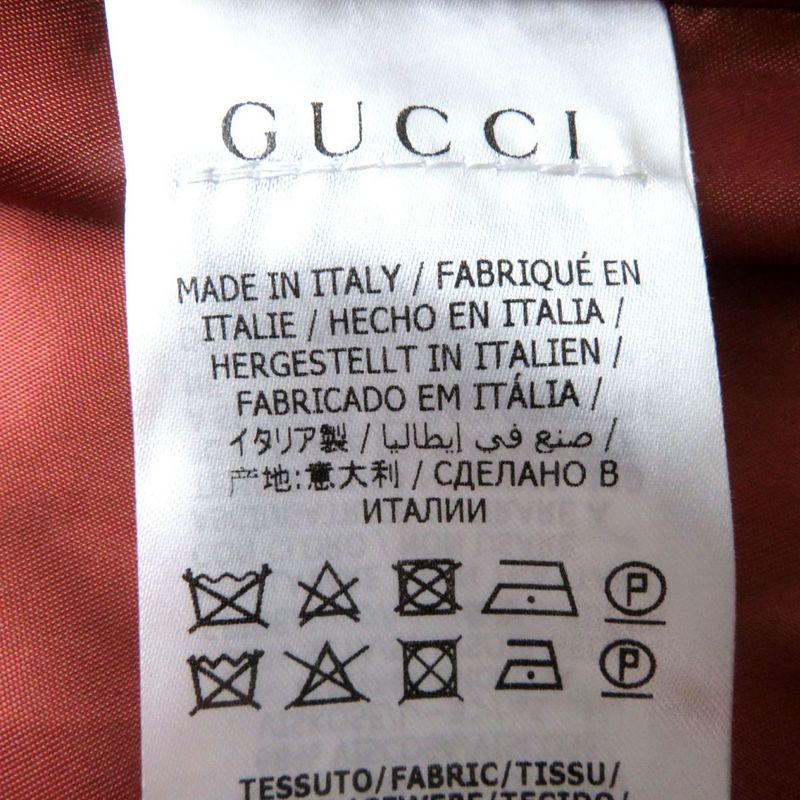 Hermes 20AW Gucci 609338 Women's 2WAY Sleeve Faux Fur Cotton