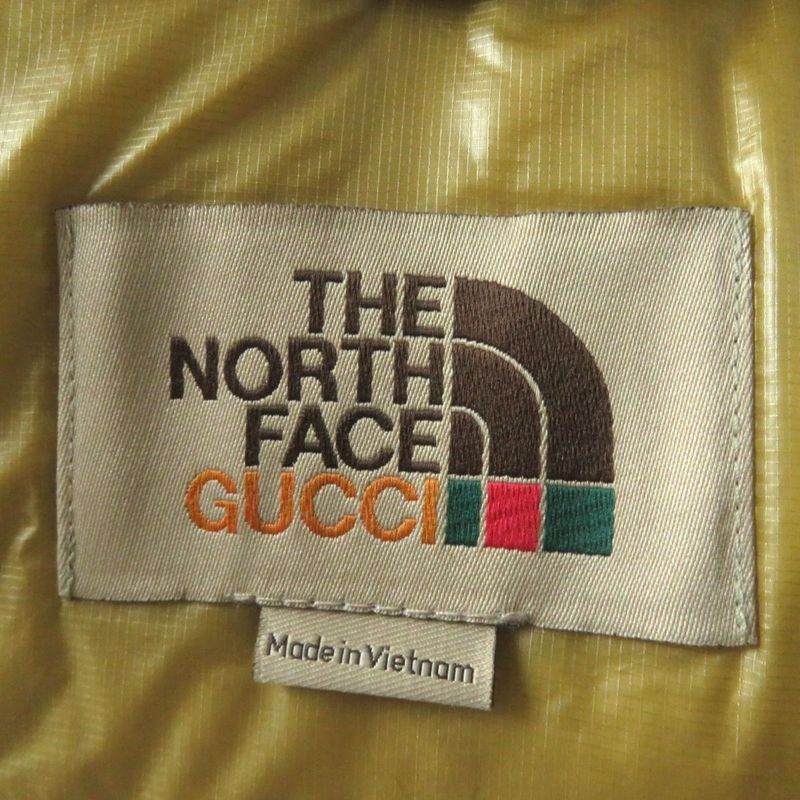 Hermes Gucci × THE North FACE Gucci × The North Face 22SS 671794 Arm Logo